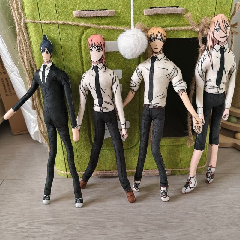 【พร้อมส่ง】shf chainsaw man d gray man figure Chainsaw Makima เลื่อยยนต์ อนิเมะ Denji Power Denji cha