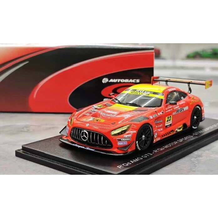 现货SPARK 2024 super GT GT300  1:43 amg gt