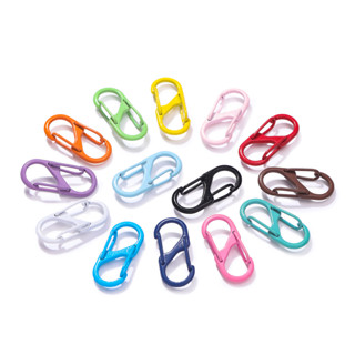 5-10ชิ้น ตะขอตัว S สองด้าน 13*29.5mm ตะขอสปริงอัลลอยด์พ่นสี …