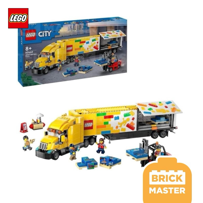 Lego 60440 City Yellow Delivery Truck (ของแท้ พร้อมส่ง)