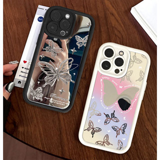 สําหรับRedmi 15C 15 A5 14C 13 A3 13C 12C 10Cหมายเหตุ14 Pro Plus 5G Pro 5G Pro 4G 13 12 Pro 10A 9C 9A 9T A2 A1 Note11 10S 9S 9S 9 C6 X3 X6 C65 เคส Silver Butterfly bintea