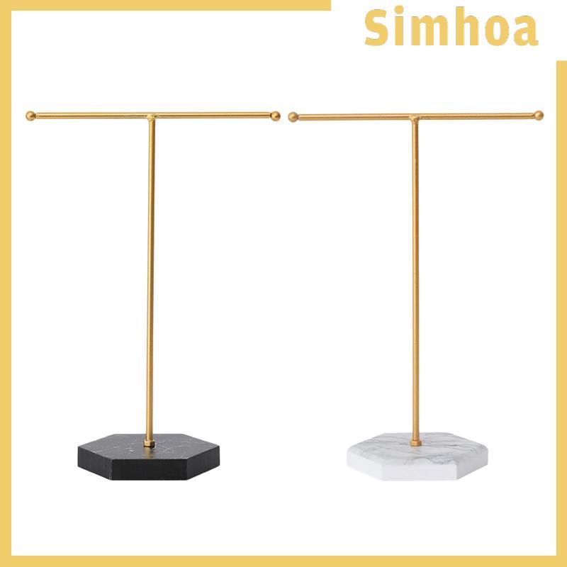 [SIMHOA] Jewellery Stand Organizer หอฐานหินอ่อนสําหรับสร้อยข้อมือสร้อยคอนาฬิกา