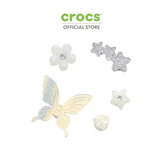 CROCS ตัวติดรองเท้า JIBBITZ™ FLORAL PEARL 5 PACK รุ่น 10016420 Multicolor