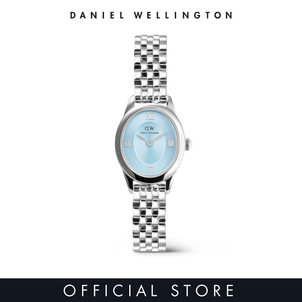 (New) Daniel Wellington Ophelia Mini Ice Blue Silver นาฬิกา ผู้หญิง