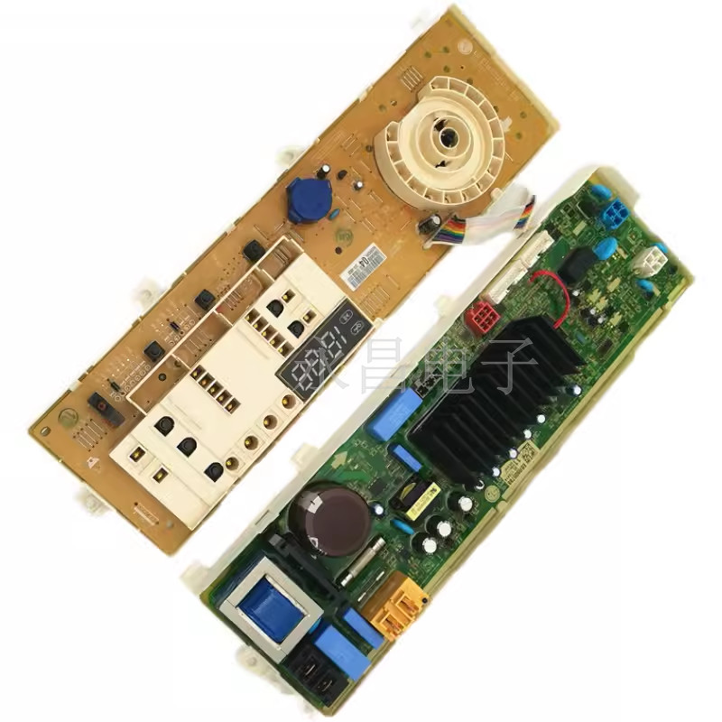 LG กลองเครื่องซักผ้า WD-N12435D บอร์ดคอมพิวเตอร์เมนบอร์ดอินเวอร์เตอร์ควบคุม TH2417D1 ปุ่มจอแสดงผล