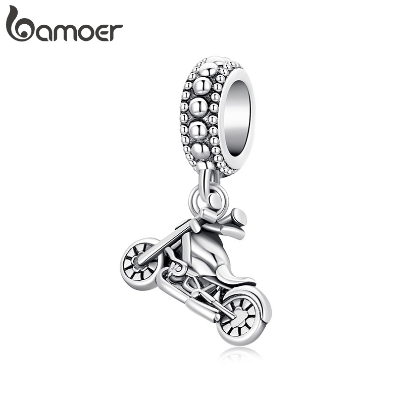 Bamoer สร้อยข้อมือและสร้อยคอ DIY ลูกปัด สไตล์ชิกสำหรับของขวัญผู้หญิง