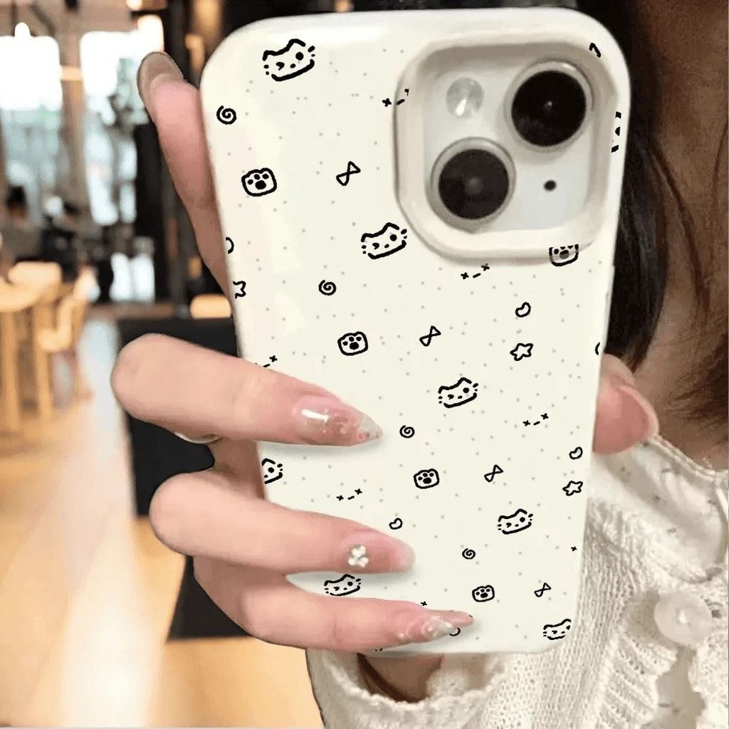 iphone 16 pro max case ไอโฟน16 Graffiti Little Star เหมาะสําหรับ Apple 17promax เคสโทรศัพท์ iphone15