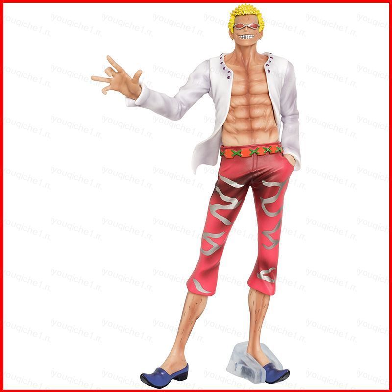 SY2 ONE PIECE Donquixote Doflamingo อะนิเมะอุปกรณ์ต่อพ่วง Action Figure เดสก์ท็อปเครื่องประดับ YS2