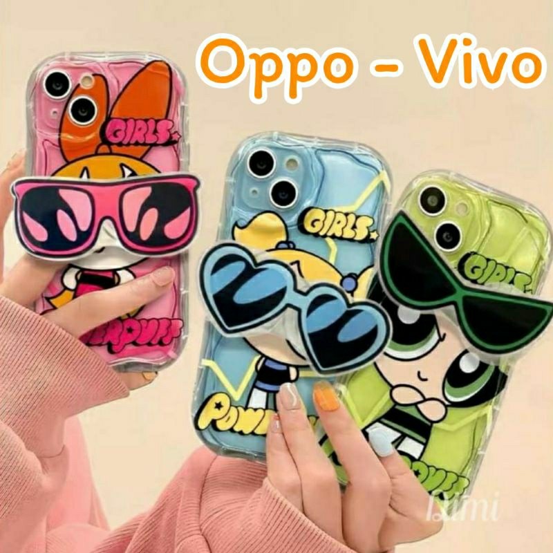 Supercase เคสการ์ตูน Oppo Reno4 Reno5 Reno7z Reno8z Reno8T A15 A17 A5S A57 A77s A78 A98 RelameC55 vi