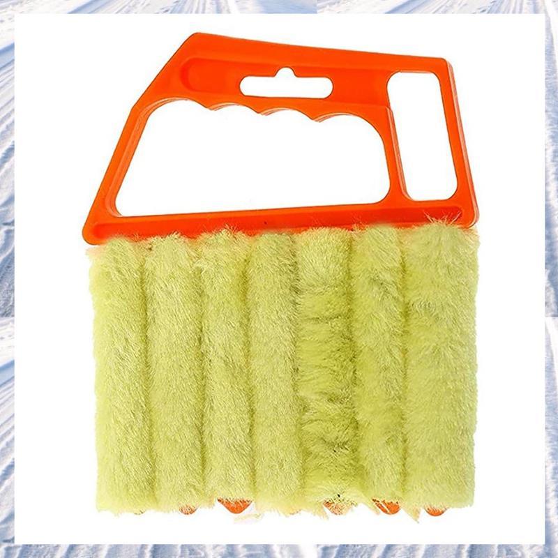 7 Tooth Blind Cleaner Brush - Mini Hand-Held Cleaner Brush Shutter Brush Air Conditioner แปรงทําความ
