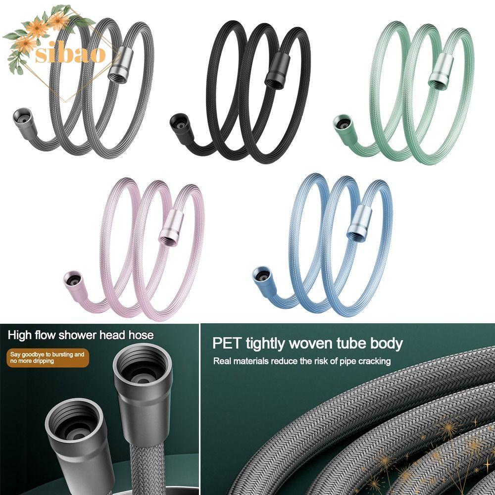 SIBAO สายฝักบัวมือถือ, 1.5/2 เมตร Anti Winding Shower Tube, ที่มีประโยชน์ยืดหยุ่น GI/2 แรงดันสูง Bat