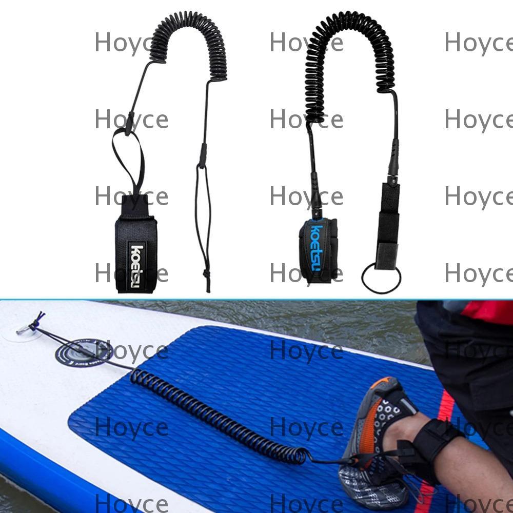 HOYCE Sup Board เชือกขาเท้า, TPU Surfing Stand UP Surfing Safety Hand Rope, ทนทานปฏิบัติ Elastic Pad