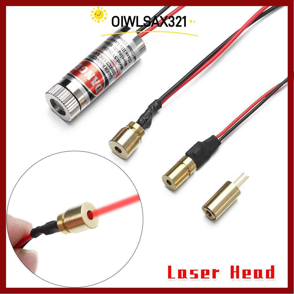 OIWLSAX321 Cross Laser Diode Head 650nm 5mW 4 รูปแบบโมดูลหัวเลเซอร์