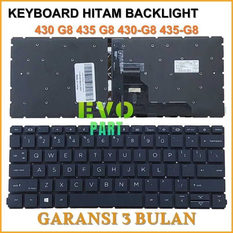 คีย์บอร์ด HP Probook 430 G8 435 G8 / 430-G8 435-G8 Series BACKLIGHT -ใหม่