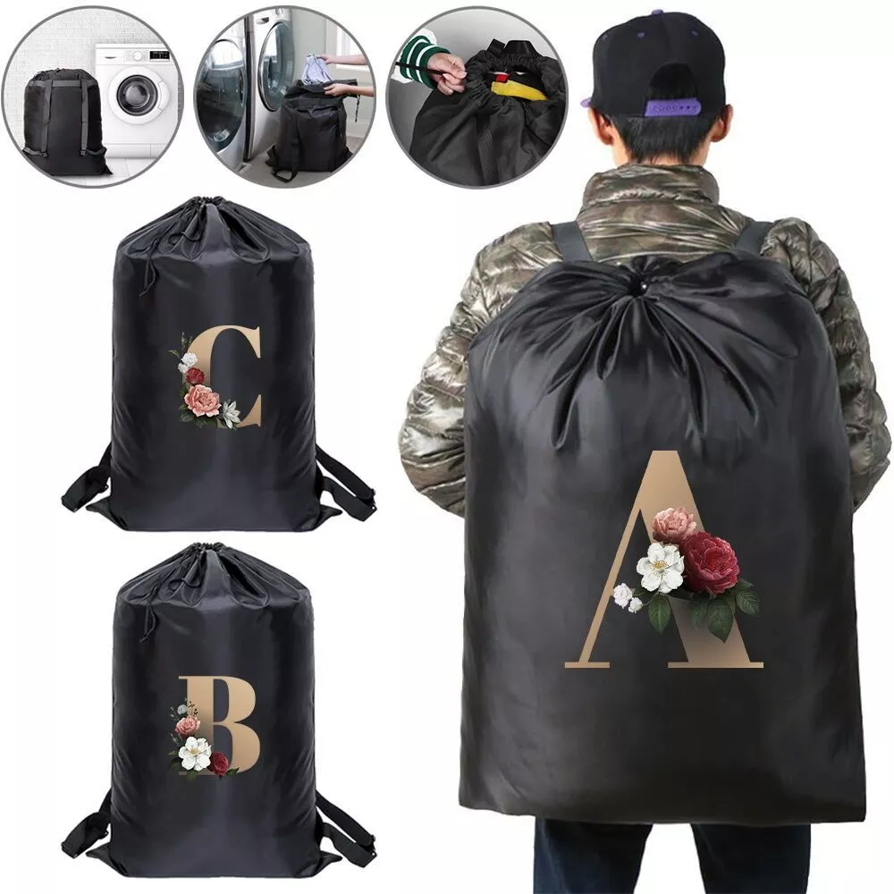 ถุงซักผ้า แบบ ซักผ้ามีหลายขนาดให้เลือก Travel drawstring laundry bag พร้อมส่งในไทย