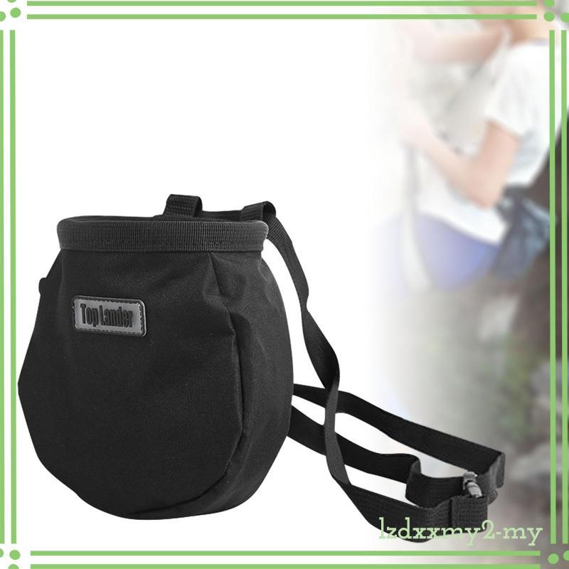 [LzdxxmydfMY] Rock Climbing Chalk Bag Gym Chalk Bag Chalk Carrier Bag พร้อมเข็มขัดสําหรับ Deadliftin
