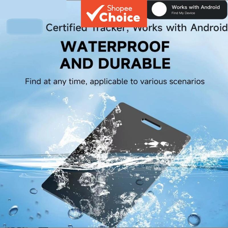 Card-Style Android Tracker & Locator กระเป๋าสตางค์ชาร์จไร้สายบางเฉียบกระเป๋าเดินทางหนังสือเดินทาง GP