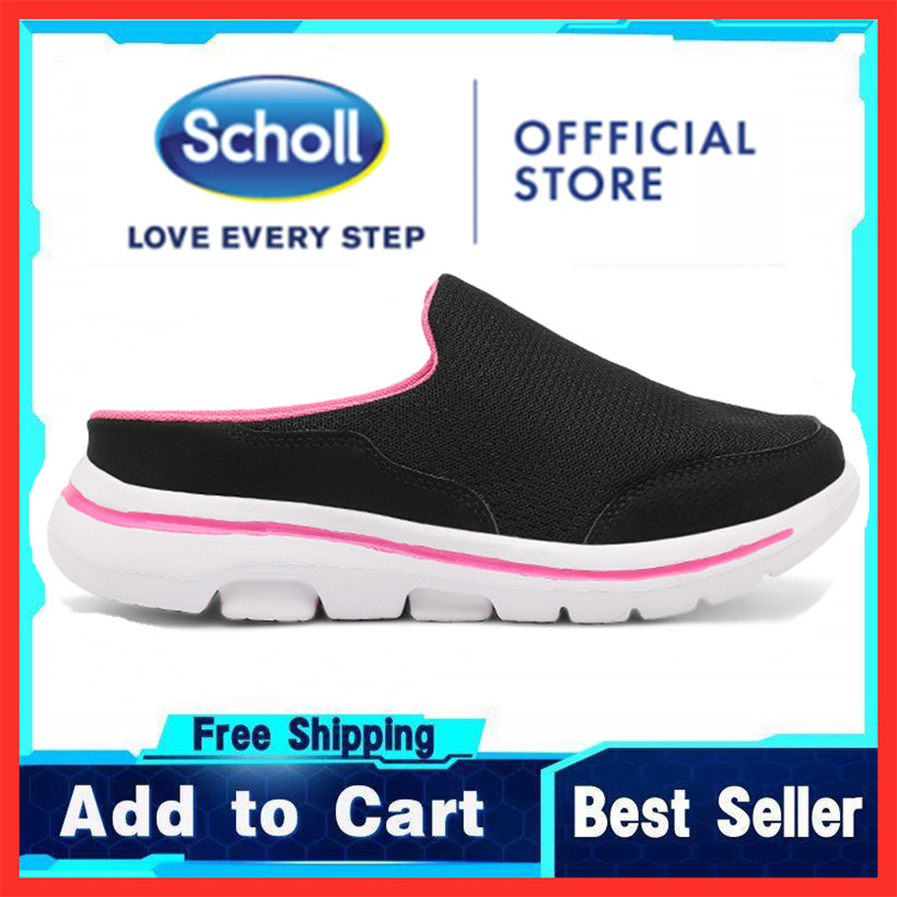 Scholl รองเท้าผู้หญิง Scholl รองเท้าผ้าใบรองเท้าผู้หญิง Scholl ผ้าใบรองเท้าลำลอง Scholl Kasut Scholl