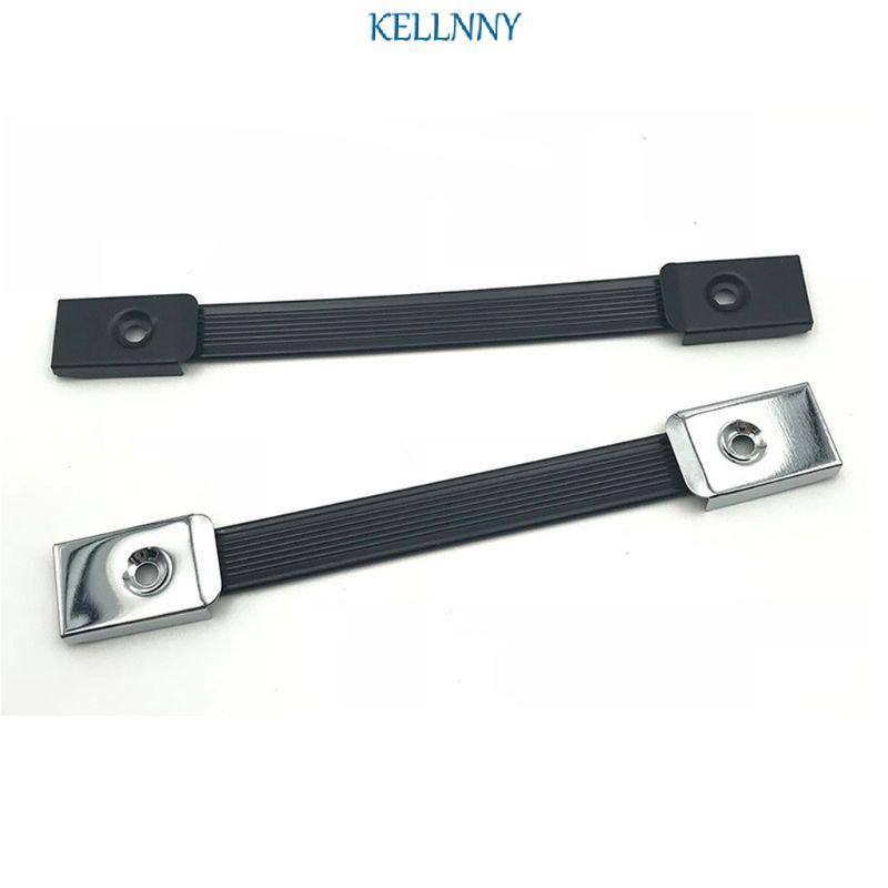 Kelln สีดําลําโพงตู้สําหรับกรณีกล่องสายรัดจับมัลติฟังก์ชั่แบกจับจับจับสําหรับลําโพงหรือดนตรี Instr