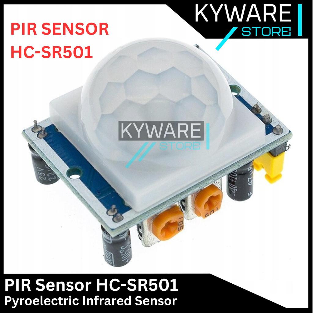 KYWARE HC-SR501 PIR Motion Sensor การเคลื่อนไหวของมนุษย์ SR501 Pyroelectric อินฟราเรด
