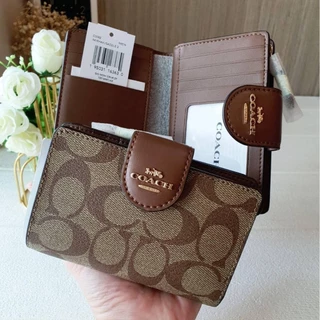 Medium Zip Wallet-C0082 6390 กระเป๋าสตางค์ขนาดกลางซิปรอบ กระเป๋าสตางค์ Z77V58X3