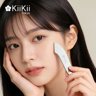 KiiKii Beauty ปาดรองพื้น ไม้พายแต่งหน้า Two-way ไม้เกลี่ยรองพื้น สปาทูล่า สแตนเลส อุปกรณ์แต่งหน้า