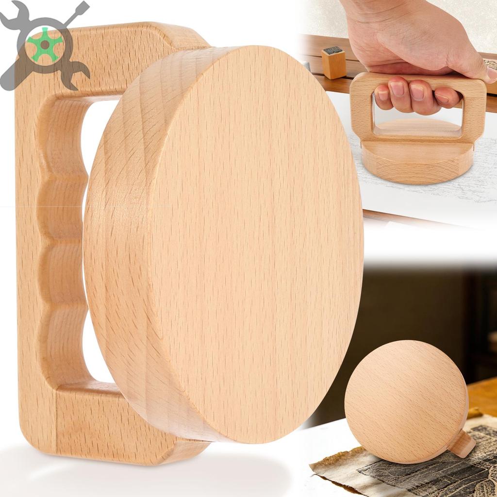 ไม้บล็อกการพิมพ์ Baren สบาย Ergonomic Handle Baren Printmaking เครื่องมือสําหรับ Printmaking SHOPCYC8205