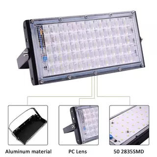 ktm ไฟสปอตไลท์ LED 85W-300W แสงขาว 4500LM กันน้ำ IP65 ใช้เป็นโคมไฟถนน ภูมิทัศน์ หรือส่องสว่างกลางแจ้ง 220V