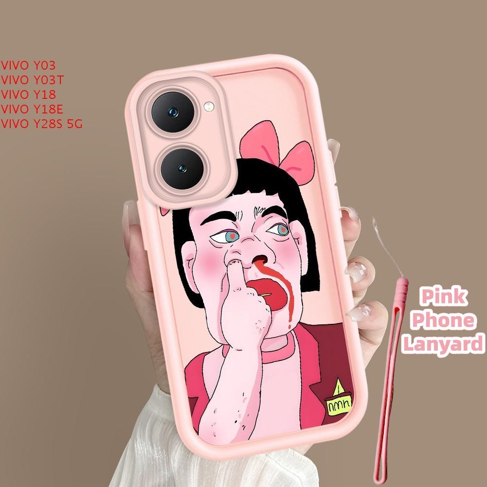 VIVO Y03 Y03T Y18 Y18E Y28S 5G เคส Cute เคสวีโว่ เคสโทรศัพท์ TY T31032