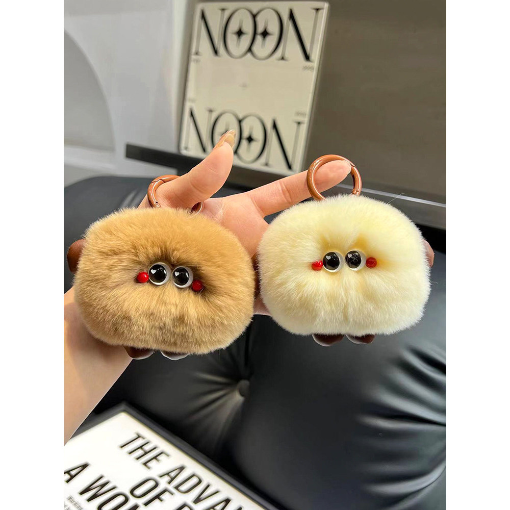 พวงกุญแจจี้ Ins Doll Real Rex Rabbit Hairabc111.th20260227011313