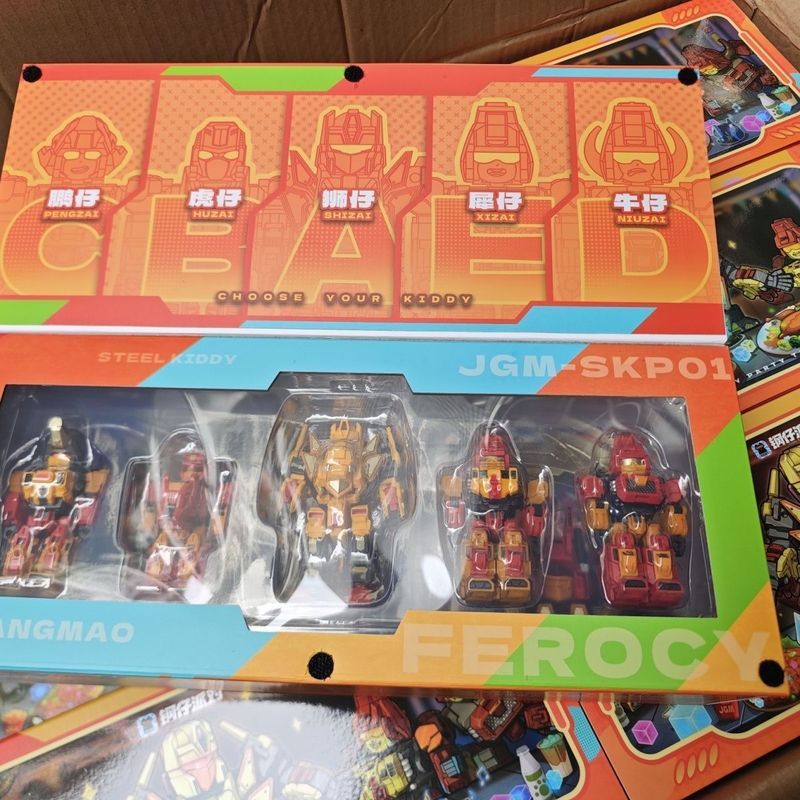 Laser Cat Predacon JGM-SKP01 Gunboy Party Deformation Small Scale Cloudside Fit Model