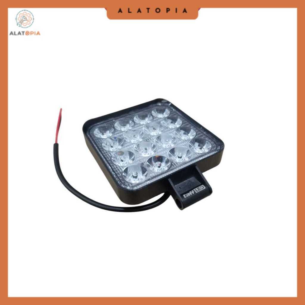 TaffiLED สปอตไลท์รถยนต์ LED Floodlight สีขาวนวล IP68 48W - D841