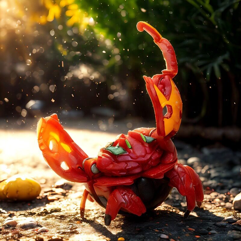 Sega Bakugan Kid Bakugan Diamond ของแท้อัพเกรดแยก Bakugan Domineering Cancer Catapult Battle ของเล่น