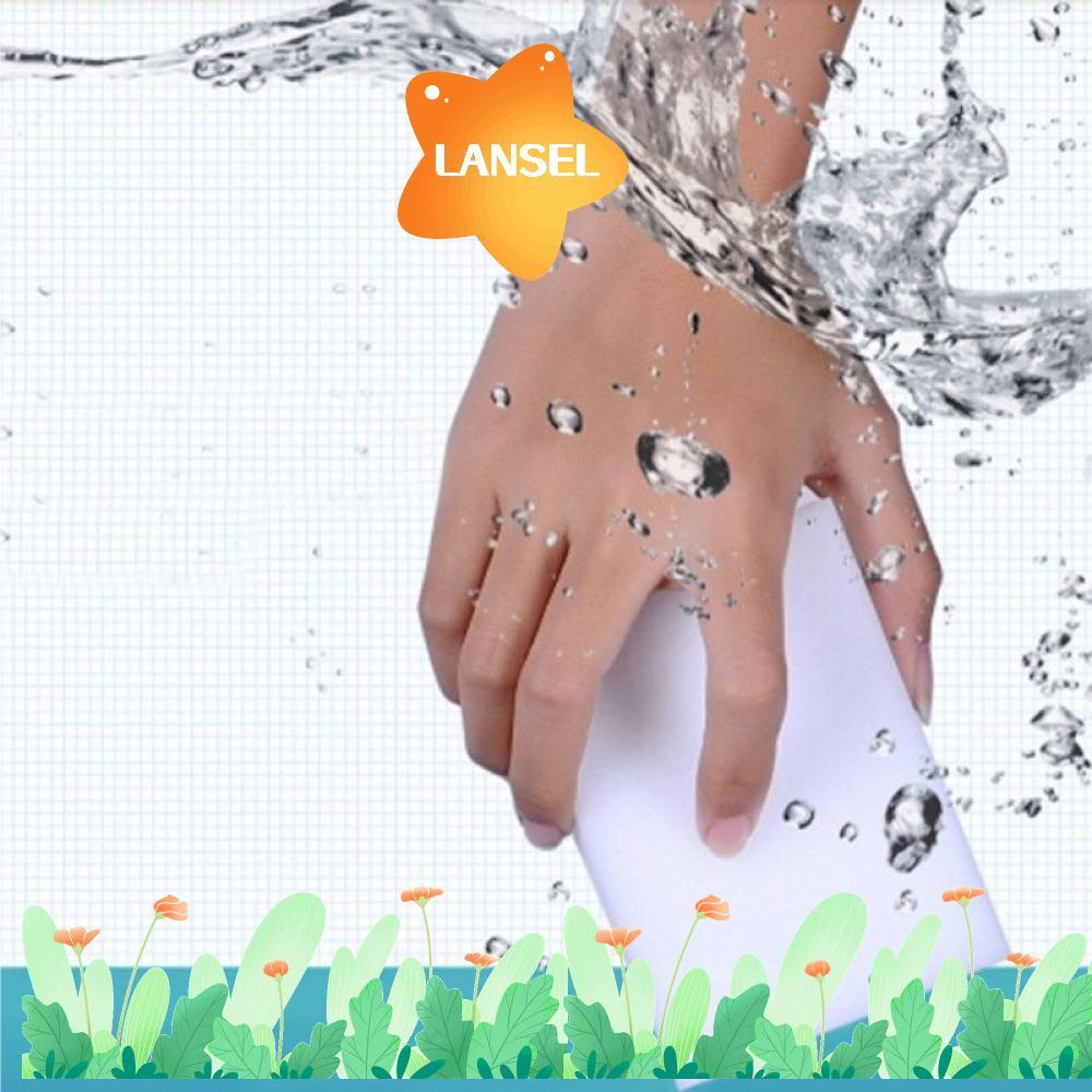 LANSEL 20PCS ฟองน้ําทําความสะอาดครัวยางลบร้อน