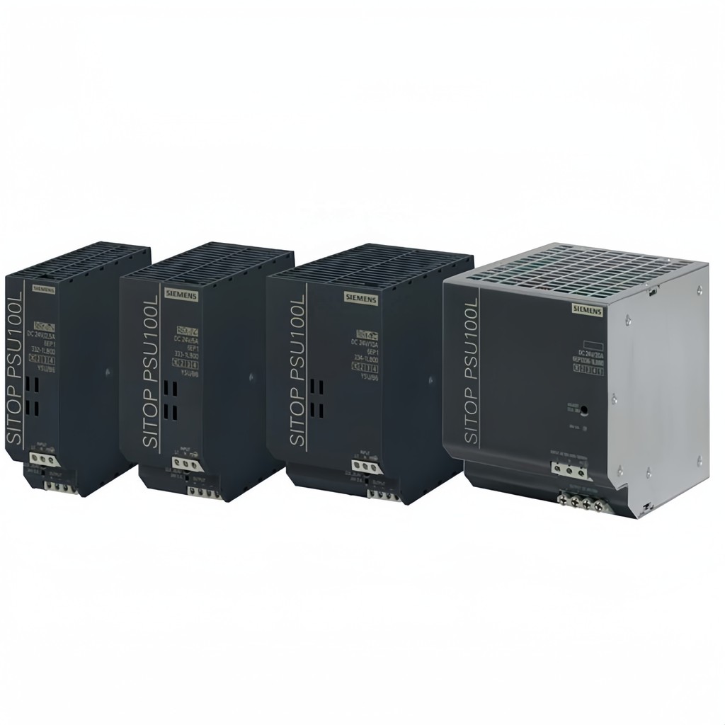 ใหม่ SIEMENS SITOP PSU100L โหมดสวิตช์ DIN Rail แหล่งจ่ายไฟ 6EP1332-1LB00