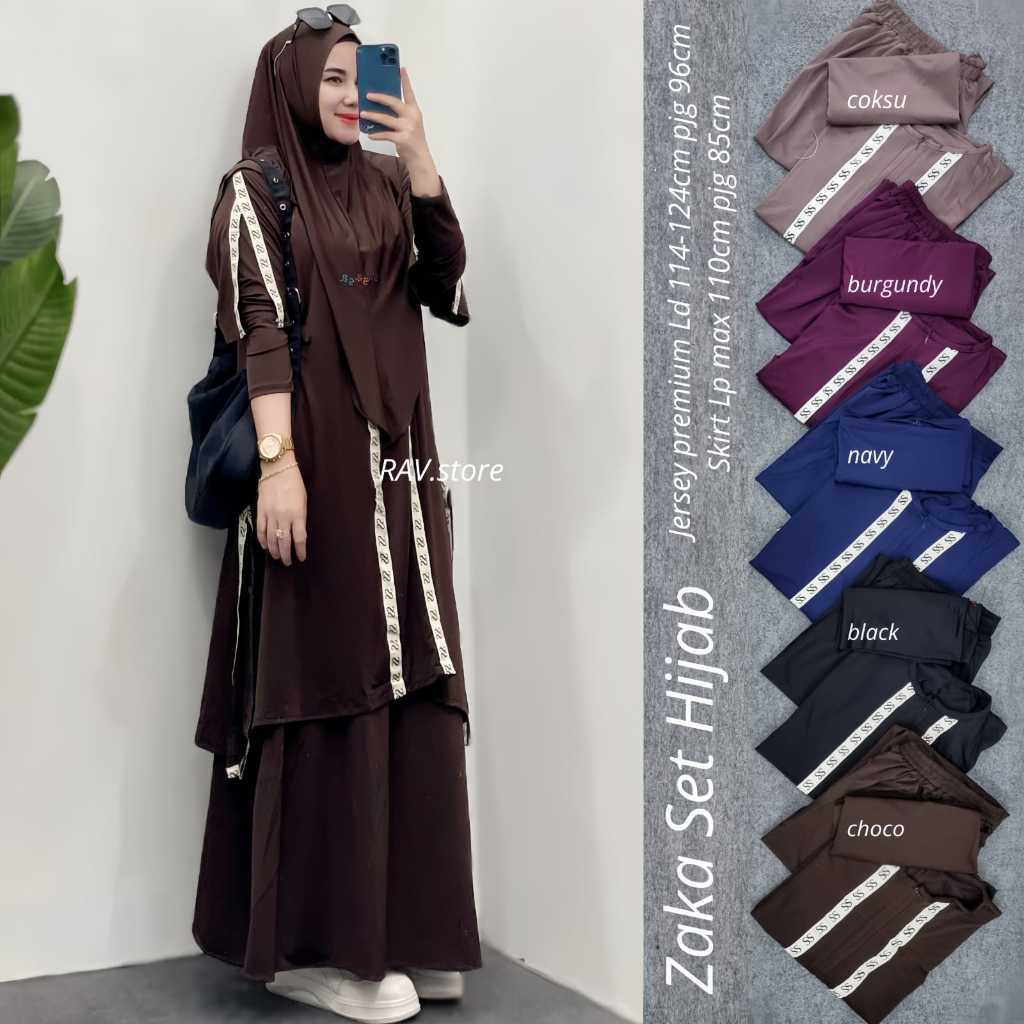 03303 ZAKA SET HIJAB by RaV // ONESTUFF