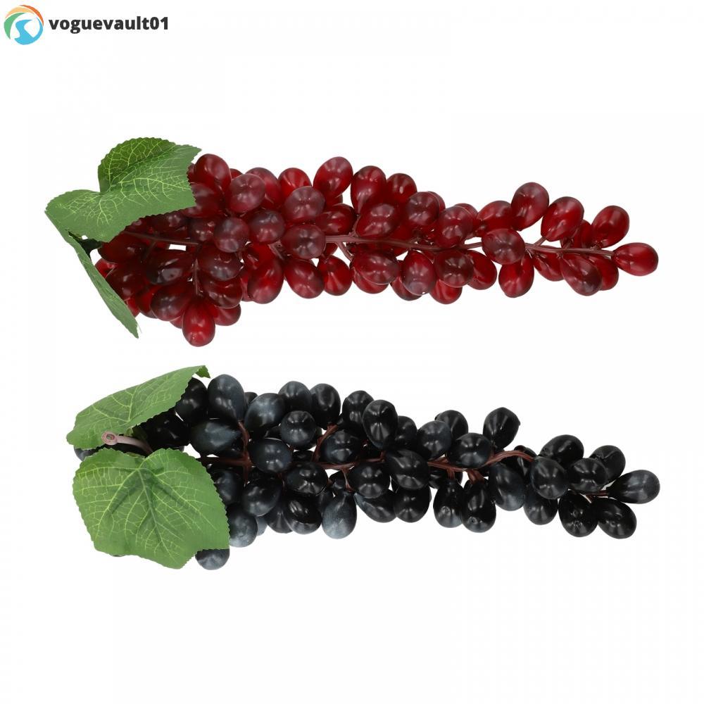Realistic Artificial Grape Food for Home Office Party Decor Lifelike Fake Fruits
