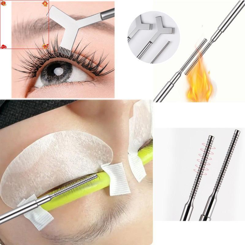 [Loveshoping1] Y/T-shaped Double Side Eyelash Perm Lifting Tools Anti-slip Eyelash Wand Eyelash Perm