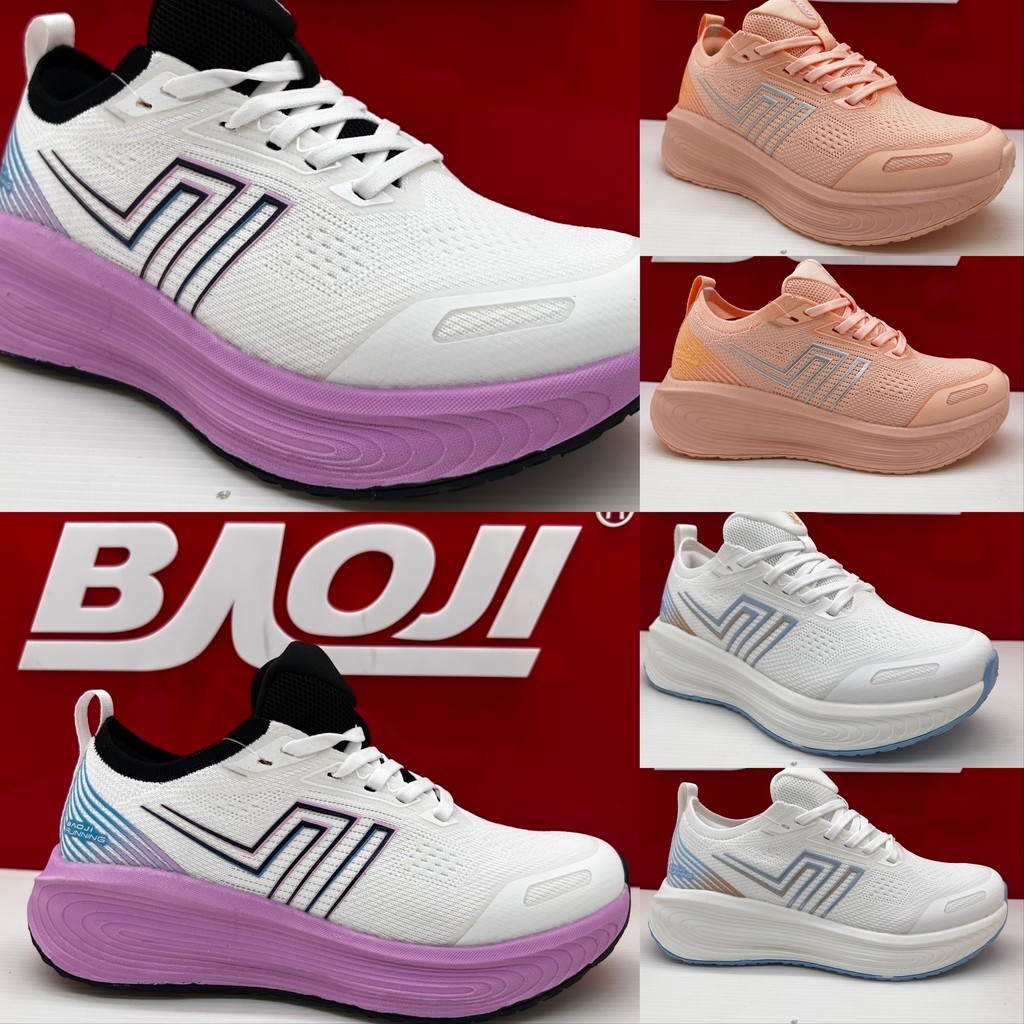 [New 06/2025] [รองเท้าวิ่ง] Baoji บาโอจิ รองเท้าผ้าใบผู้หญิง bjw1153