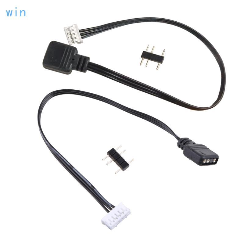 Fan Controller Adapter Cable 4Pin/6Pin to 5V ARGB 3Pin Converter
