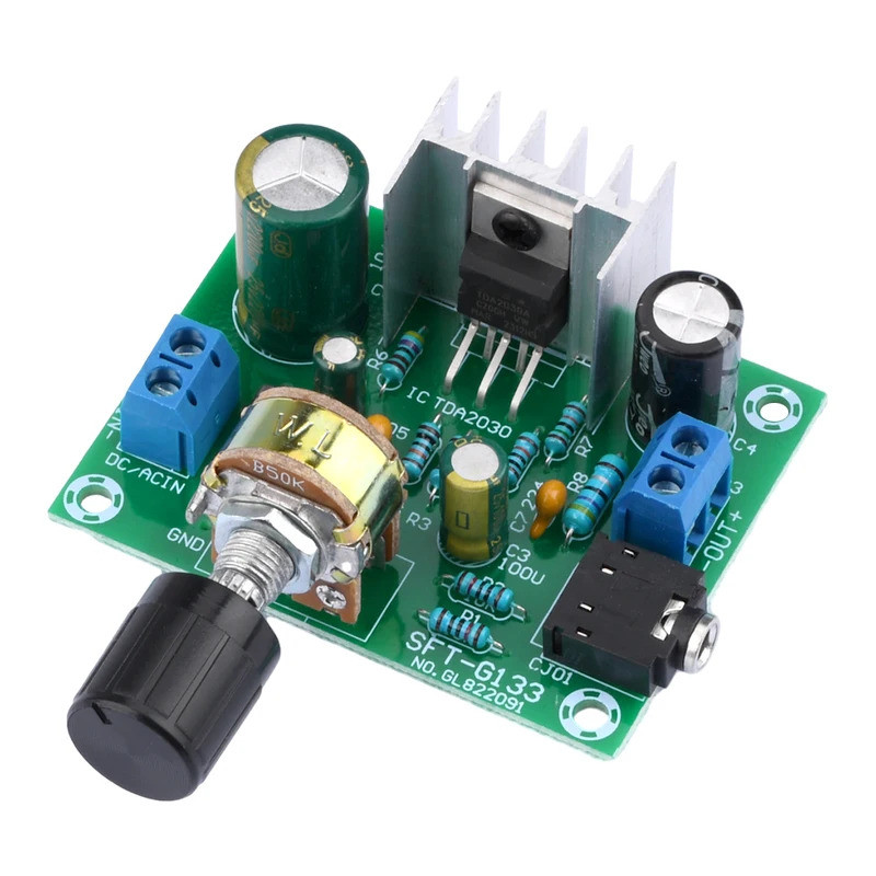 20W TDA2030A Mono เครื่องขยายเสียง HiFi Sound AMP โมดูลดิจิตอลโมดูลโฮมเธียเตอร์ลําโพง