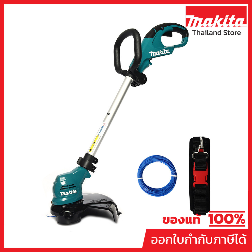 MAKITA UR100DZ เครื่องตัดหญ้าไร้สาย 12 โวลต์ ความเร็วรอบ 10,000 RPM ไม่รวมแบตเตอรี่-แท่นชาร์จ (มากีต้า)