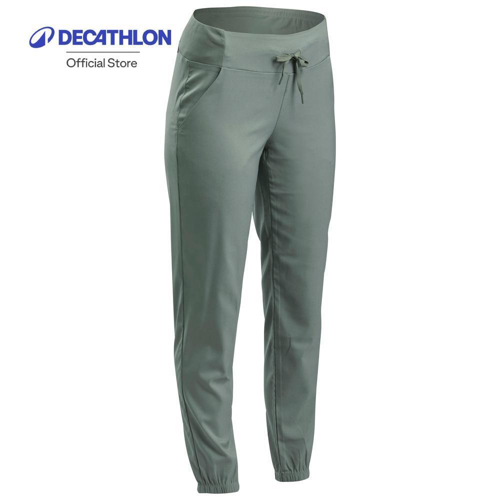 Decathlon Women'S Hiking Trousers - Nh100 กางเกงขายาวผู้หญิงสำหรับใส่เดินเส้นทางธรรมชาติ รุ่น Nh100 
