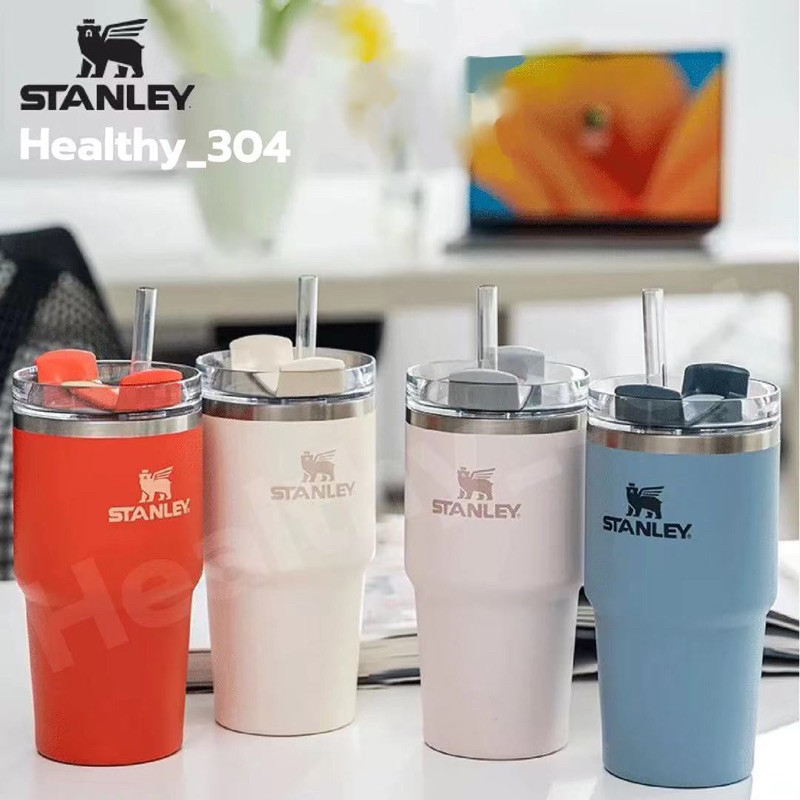 （ลด 50%）Stanley รุ่น The Quencher H2.0 Flowstate Tumbler ฝาใส 14/20/30/40 Oz