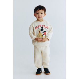 H&M(เอชแอนด์เอ็ม) ชุดสเวตเชิ้ตพิมพ์ลาย 2 ชิ้น Infants 2-piec…