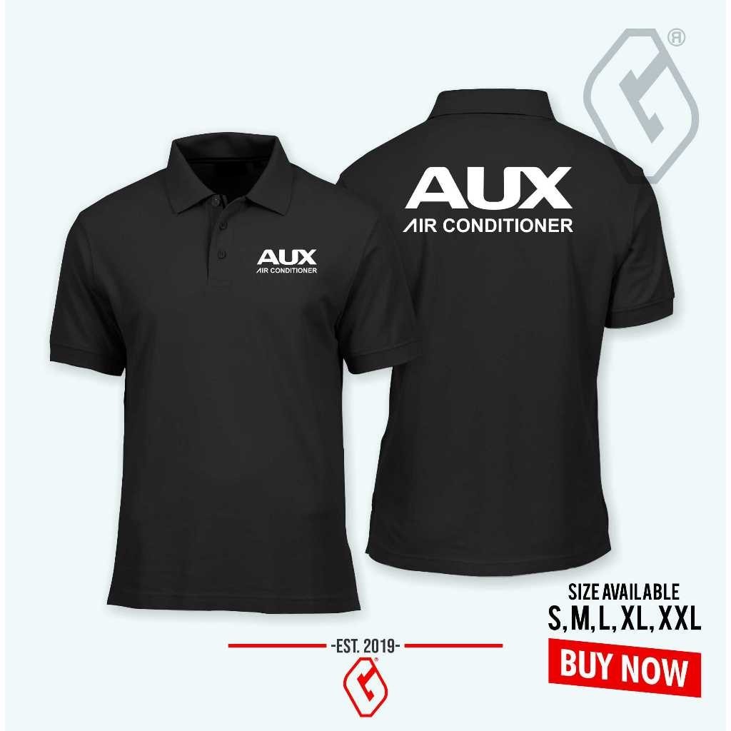 F169 เสื้อโปโล AUX / เสื้อคอปกแอร์ S-5XL