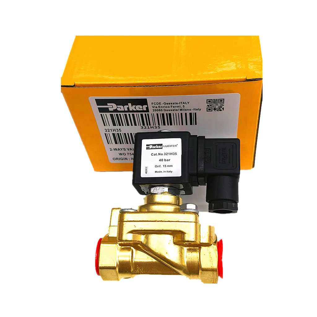 PARKER เครื่องเป่าลมขวด Solenoid Valve 321H35 วาล์วแรงดันสูง 322H75/322H35