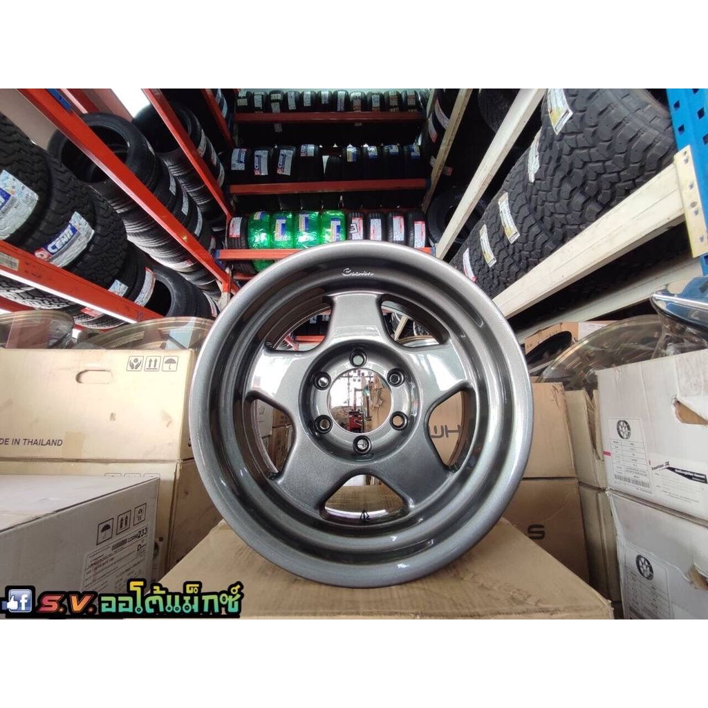New Alloy Wheels Bradley Crown (Flow Forming) Rim Size 16/6H139 Width 8' Offset -25 Offset 0 with Fr