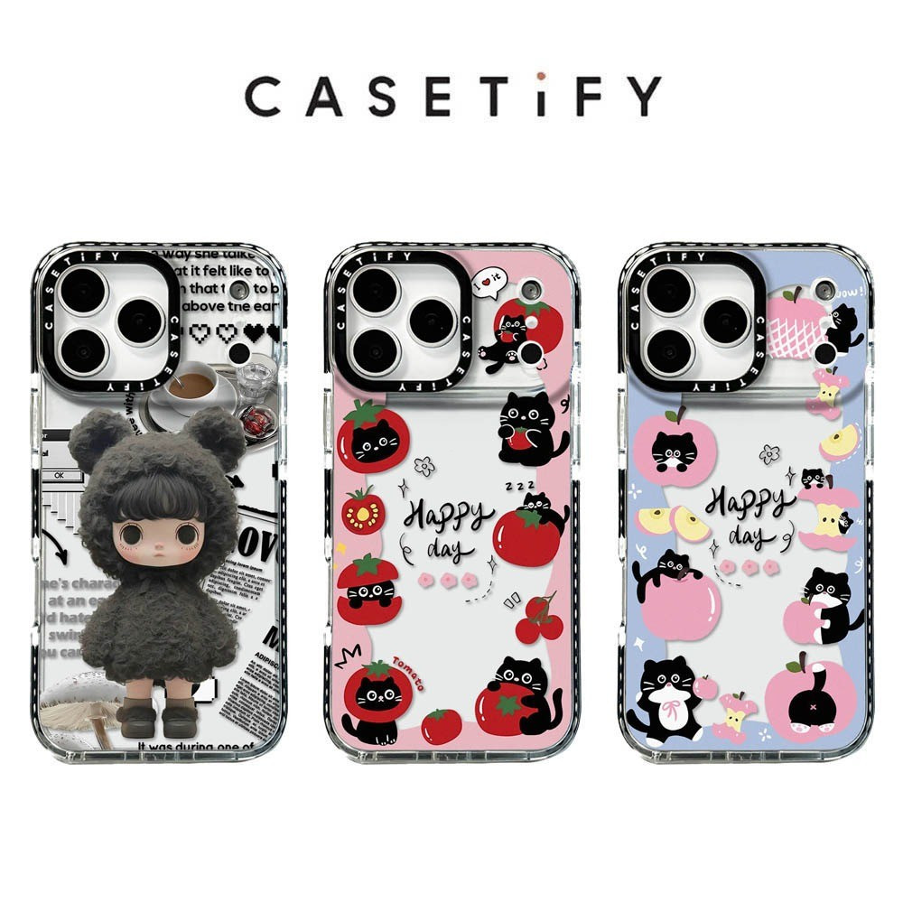 เคสโทรศัพท์ป้องกันแผ่นดินไหว Cat Pepper สําหรับ iPhone 17 Pro Max 17Air 16 15 14 13 12 11