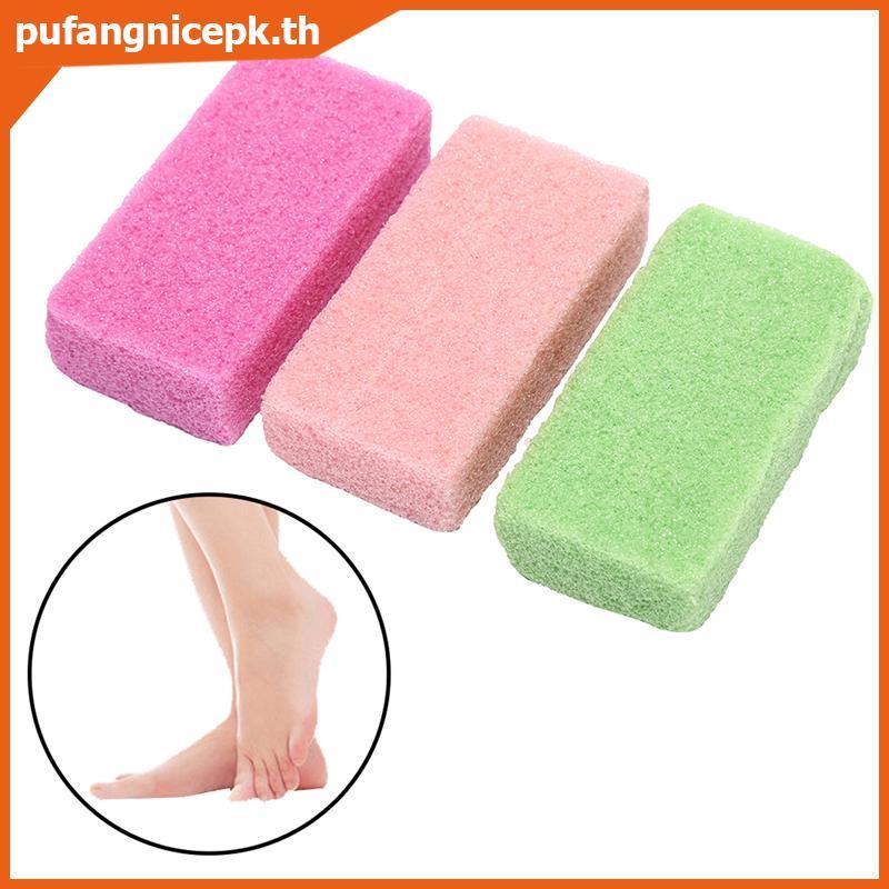 PUCEPK หินภูเขาไฟฟองน้ํา Exfoliate Foot Care ลบ Hard Dead Skin Feet Rasp .